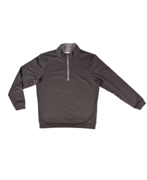 Men's Classic Quarter Zip - Solid Black